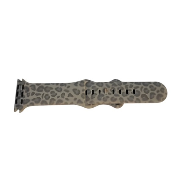 Leopard Print Silicone Replacement Band Compatible with 42/44MM Sizes - Picture 5 of 6